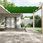 Auvent vertical Vert clair 140x800 cm Tissu oxford