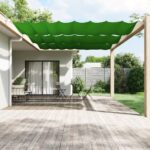 Auvent vertical Vert clair 200x420 cm Tissu oxford