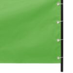 Écran de balcon Vert clair 80x240 cm Tissu Oxford – Image 2