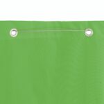 Écran de balcon Vert clair 80x240 cm Tissu Oxford – Image 3