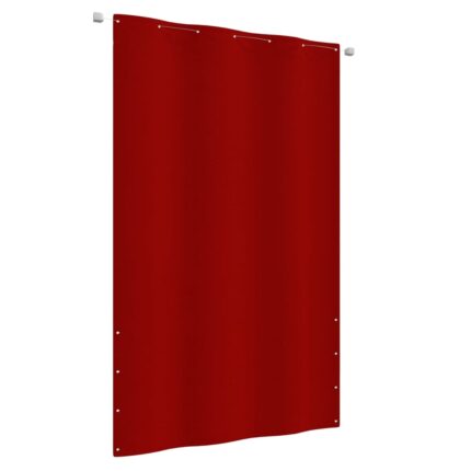 Écran de balcon Rouge 140x240 cm Tissu Oxford