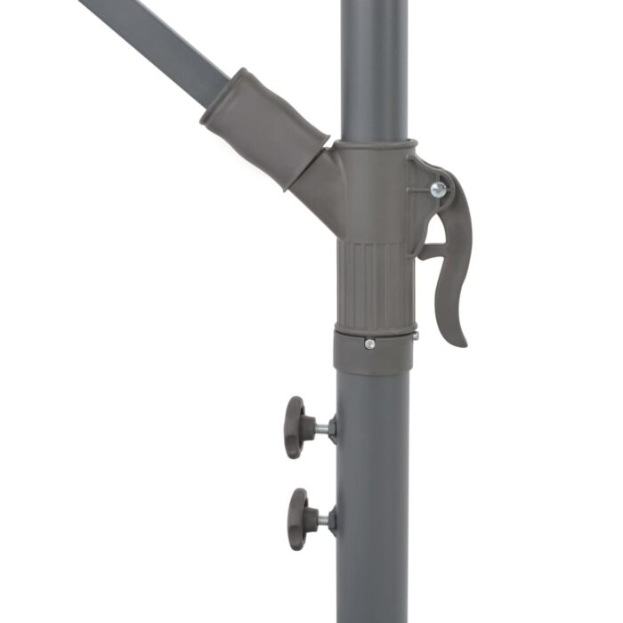 VXL8720286164365_g_en_hd_5.jpg Parasol de jardin en porte-à-faux avec mât en aluminium – Image 5