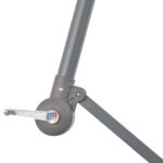 Parasol de jardin en porte-à-faux avec mât en aluminium – Image 6
