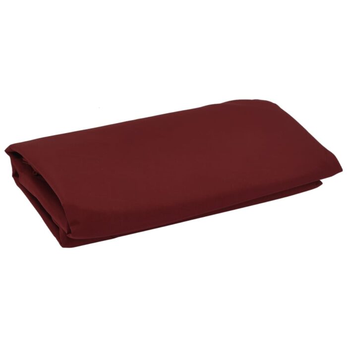 Tissu de remplacement pour parasol déporté Rouge bordeaux 350cm – Image 2