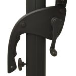 Parasol de jardin à 4 niveaux avec mât en aluminium anthracite – Image 6