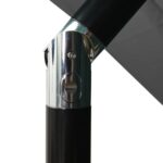 Parasol de jardin à 3 niveaux avec mât en aluminium anthracite – Image 5