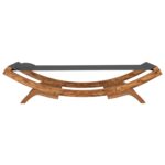 Lit de repos extérieur 100x188,5x44 cm Bois courbé Anthracite – Image 2
