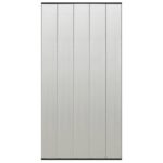 Moustiquaire avec rideau en maille noir 100x220 cm polyester