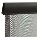Moustiquaire de porte rideau en maille 10 pcs Noir 240x240 cm – Image 5