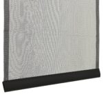 Moustiquaire de porte rideau en maille 10 pcs Noir 240x240 cm – Image 6