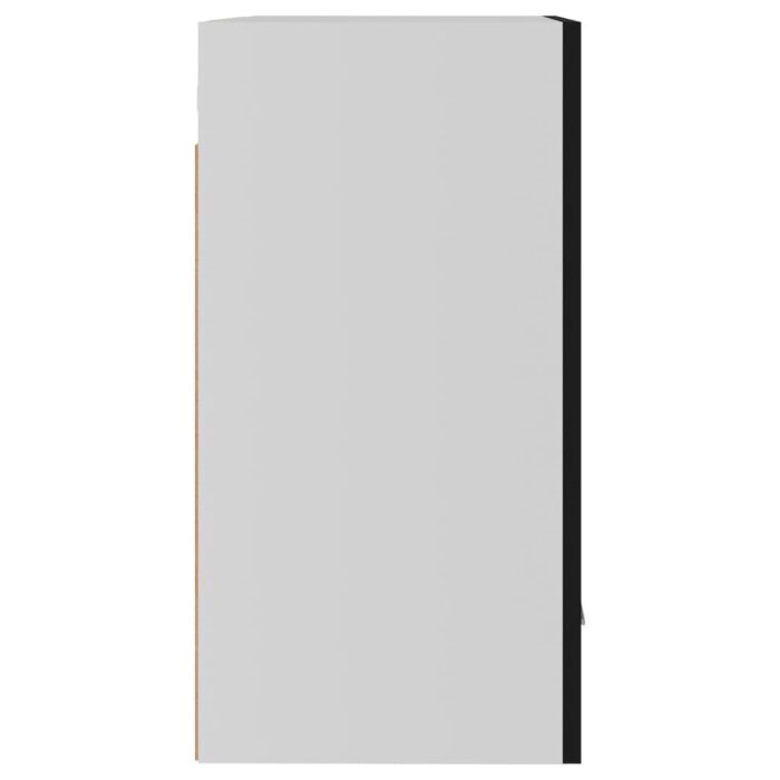 Armoires suspendue "Lyon"s 2 pcs Noir 50x31x60 cm – Image 7