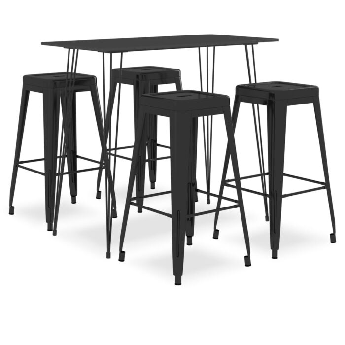 VXL8720286172162_a_en_hd_1.jpg Ensemble de bar 5 pcs Noir – Image 1