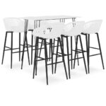 Ensemble de bar 7 pcs Blanc