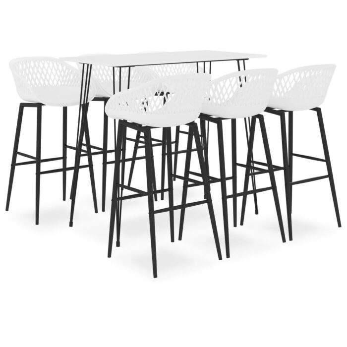 Ensemble de bar 7 pcs Blanc – Image 1