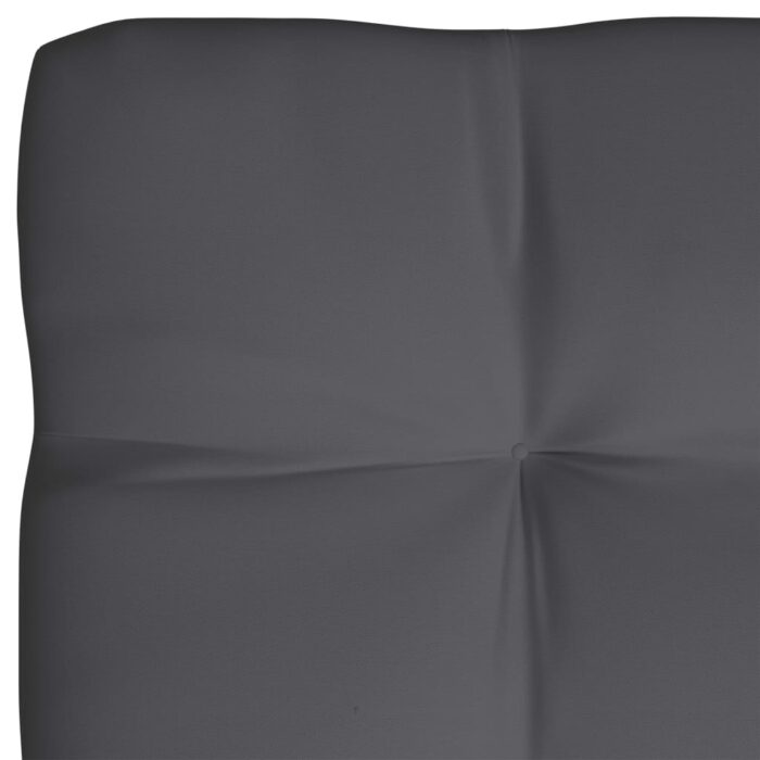 Coussin de palette anthracite 120x80x12 cm tissu – Image 3