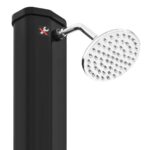 Douche solaire d'extérieur avec pomme de douche et robinet 35 L – Image 9