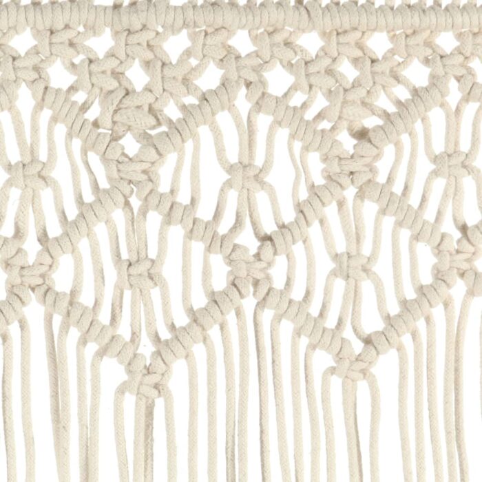 Rideau en macramé 140x240 cm Coton – Image 3