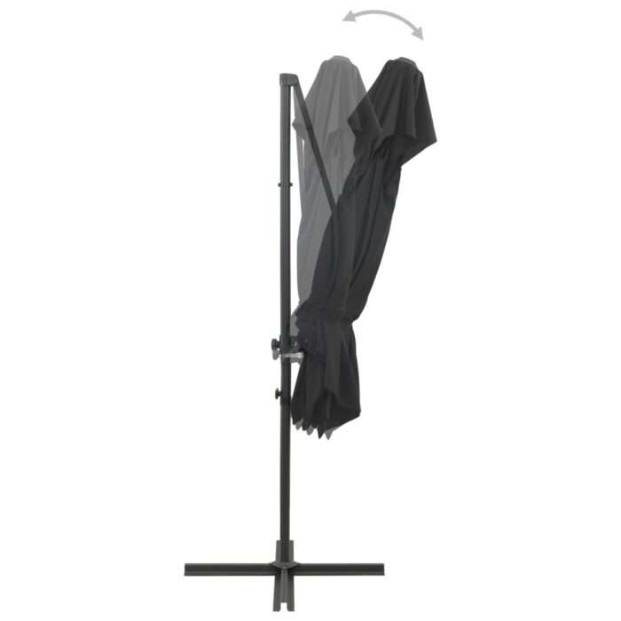 VXL8720286181669_g_en_hd_5.jpg Parasol de jardin en porte-à-faux à double toit anthracite – Image 5