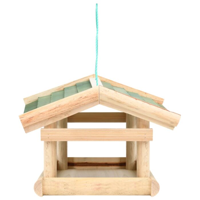 Mangeoire à oiseaux Bois de sapin 35x29,5x21 cm – Image 2
