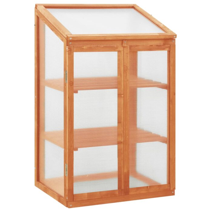 Serre 60x45x100 cm Bois de sapin – Image 1