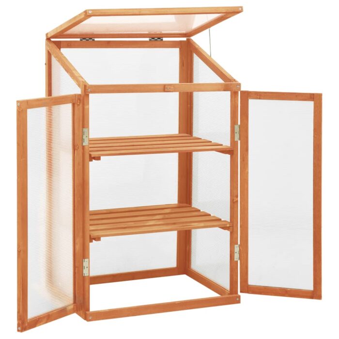 Serre 60x45x100 cm Bois de sapin – Image 3