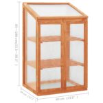 Serre 60x45x100 cm Bois de sapin – Image 6