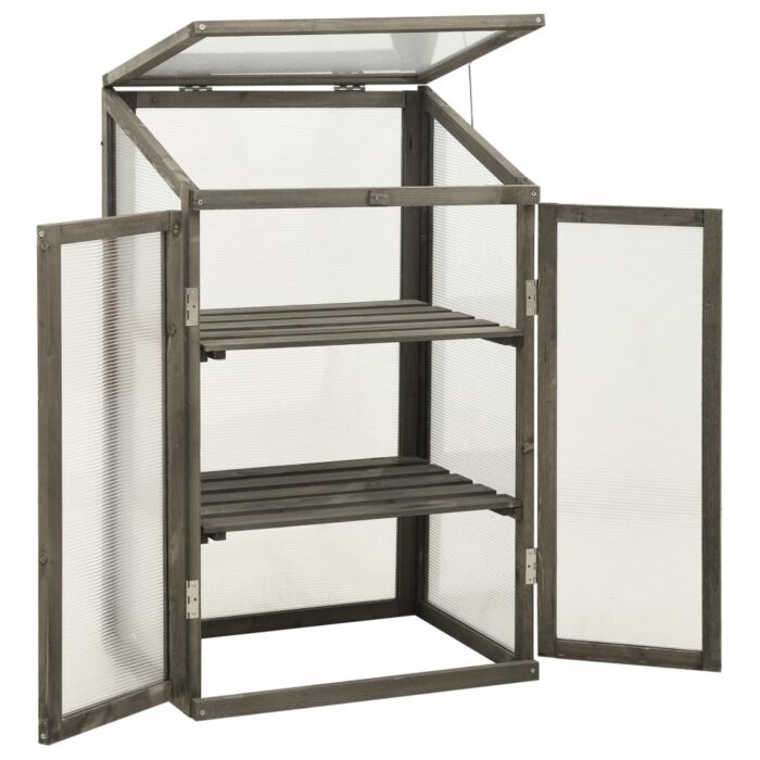 Serre 60x45x100 cm Bois de sapin – Image 3