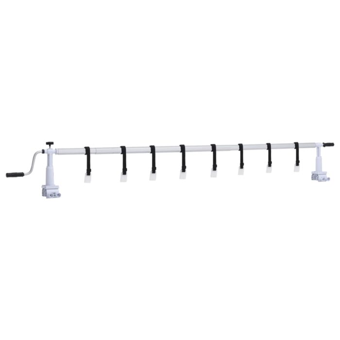 Rouleau de couverture de piscine avec base en plastique – Image 1
