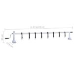 Rouleau de couverture de piscine avec base en plastique – Image 6