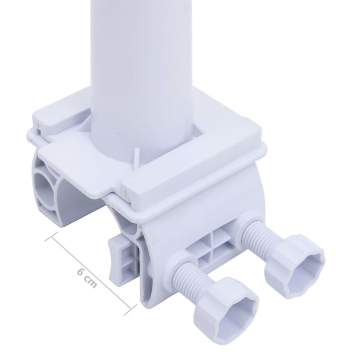 Rouleau de couverture de piscine avec base en plastique – Image 7