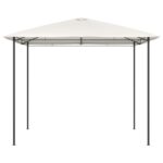 Belvédère 3x3x2,6 m Crème 160 g/m² – Image 2