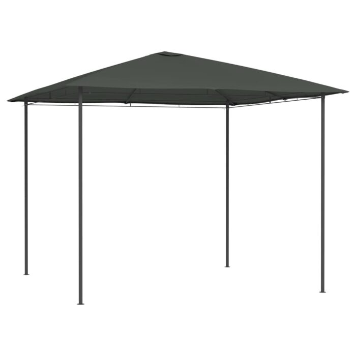 Belvédère 3x3x2,6 m Anthracite 160 g/m² – Image 1