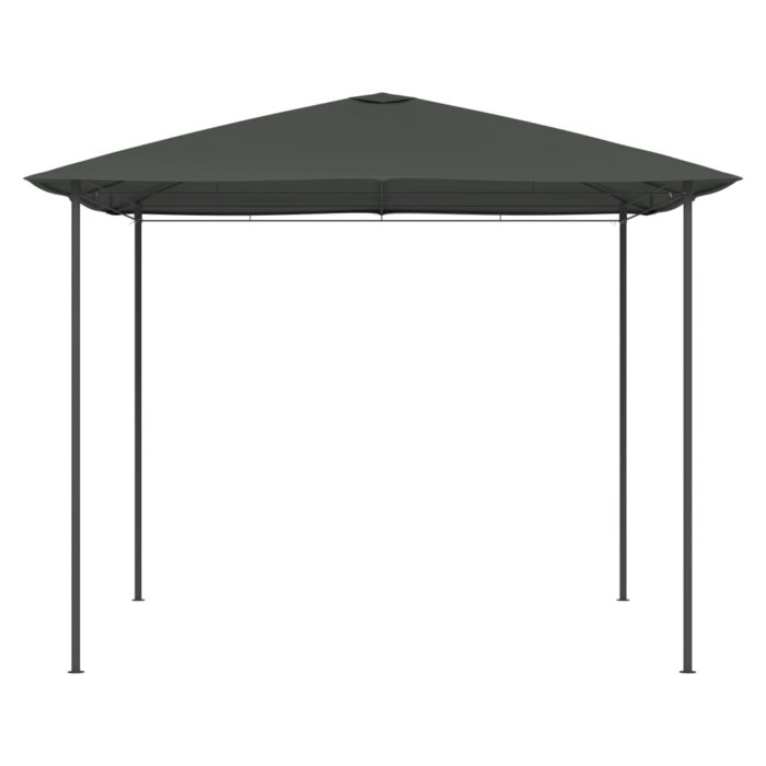 Belvédère 3x3x2,6 m Anthracite 160 g/m² – Image 2