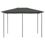 Belvédère 3x4x2,6 m Anthracite 160 g/m² – Image 2