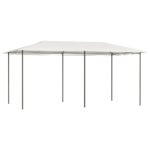 Belvédère 2,98x5,3x2,59 m Crème 160 g/m²