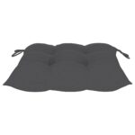 Coussins de chaise 4 pcs anthracite 40x40x7 cm tissu oxford – Image 3