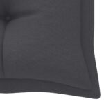 Coussin de banc de jardin anthracite 180x50x7 cm tissu oxford – Image 3