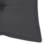 Coussin de banc de jardin anthracite tissu oxford – Image 4