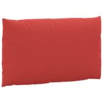 Coussins de palette 2 pcs rouge tissu oxford – Image 4
