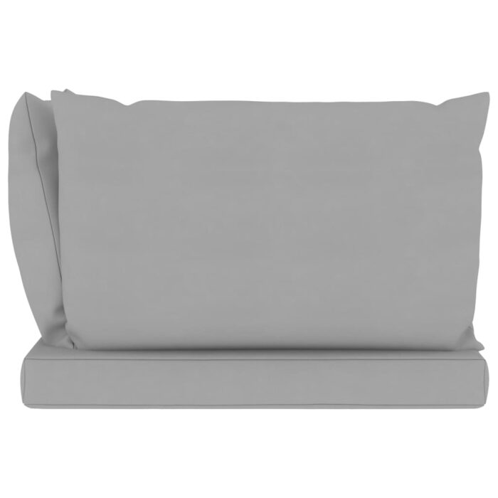 Coussins de palette lot de 3 gris tissu oxford – Image 2