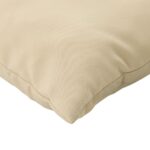 Coussins de palette lot de 3 beige tissu oxford – Image 5