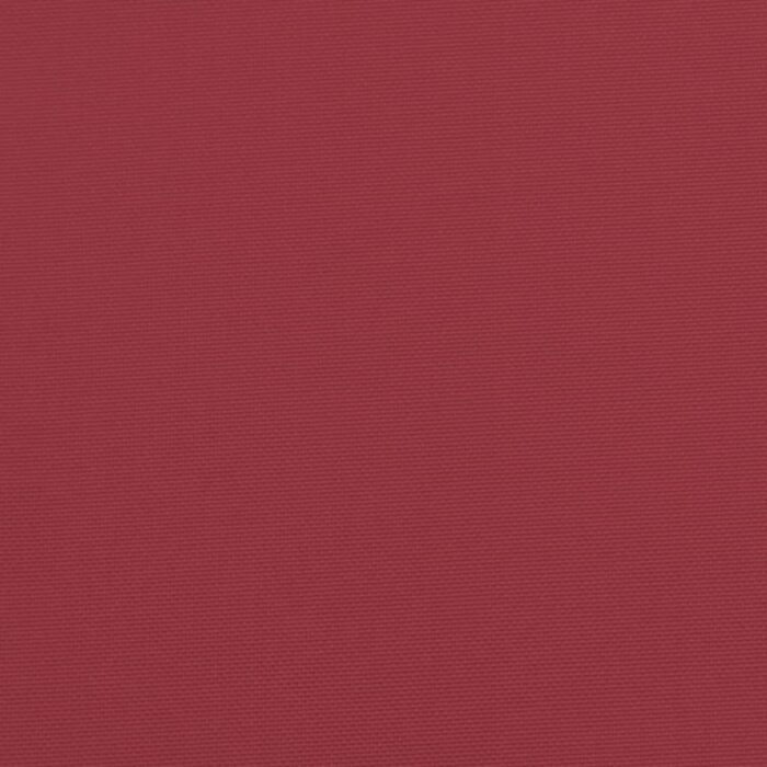 Coussins de palette lot de 3 rouge bordeaux tissu oxford – Image 7