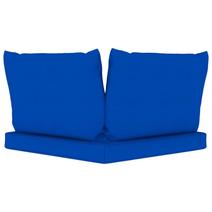 Coussins de palette 3 pcs bleu tissu oxford – Image 3