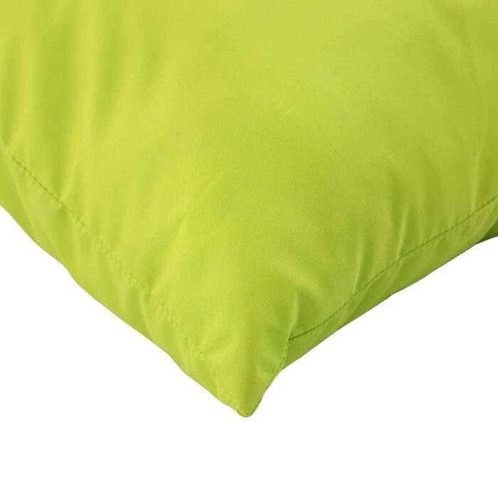 Coussins de palette lot de 3 vert vif tissu oxford – Image 5