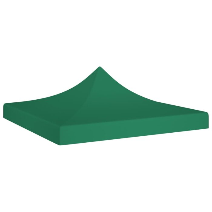 Toit de tente de réception 3x3 m Vert 270 g/m² – Image 1