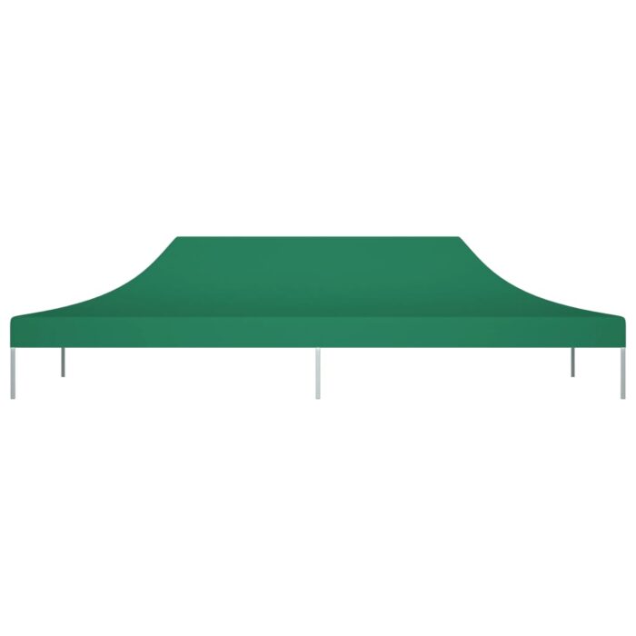 Toit de tente de réception 6x3 m Vert 270 g/m² – Image 2