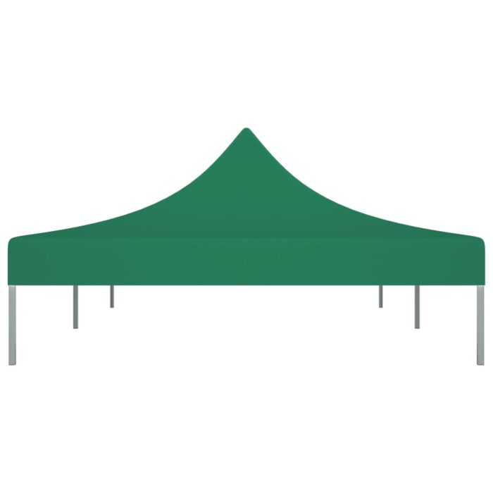 Toit de tente de réception 6x3 m Vert 270 g/m² – Image 3