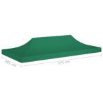 Toit de tente de réception 6x3 m Vert 270 g/m² – Image 5