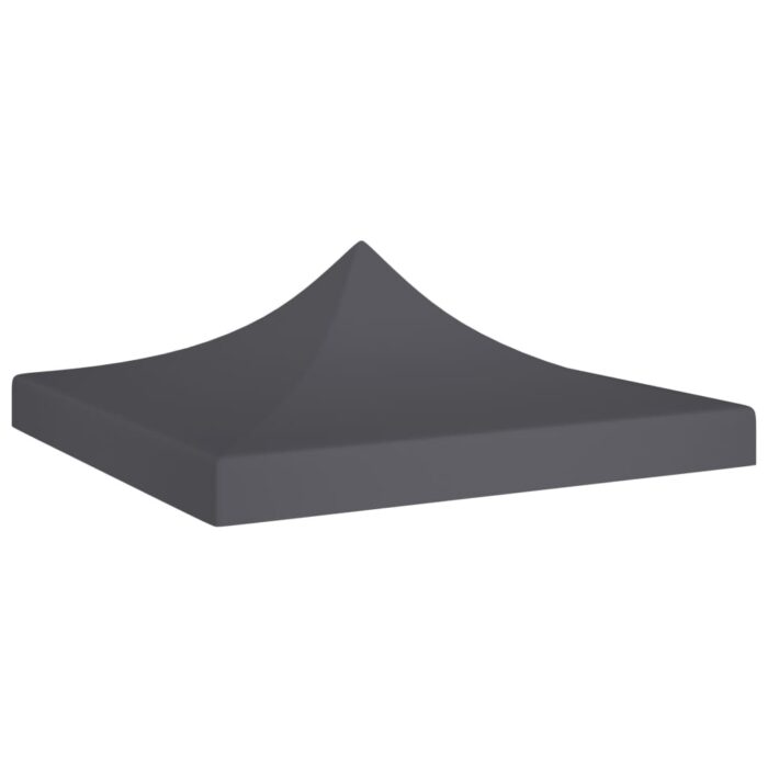 Toit de tente de réception 2x2 m Anthracite 270 g/m² – Image 1