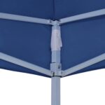Toit de tente de réception 4x3 m Bleu 270 g/m² – Image 4